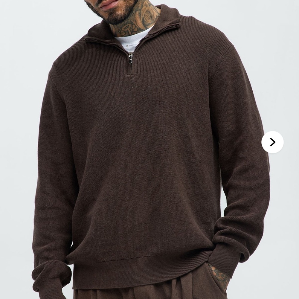Men’s Quarter Zip Sweater